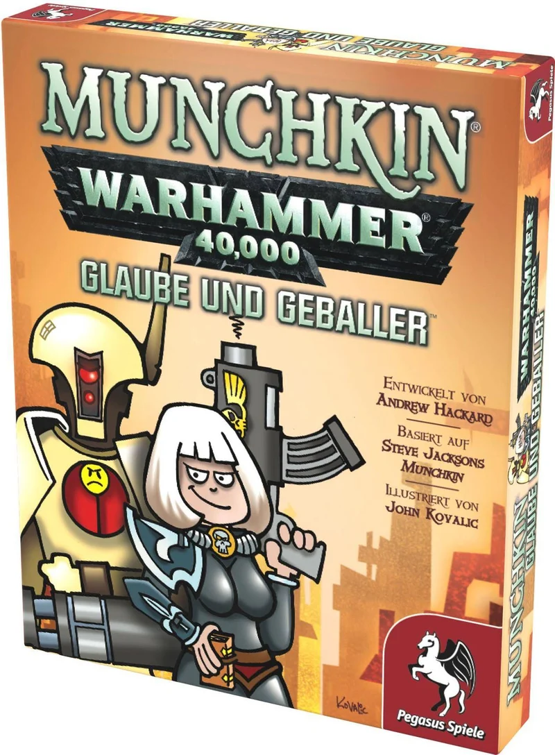 Munchkin Warhammer 40K: Glaube und Geballer [Erw.]
