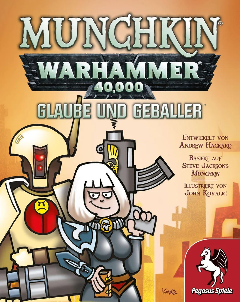 Munchkin Warhammer 40K: Glaube und Geballer [Erw.]