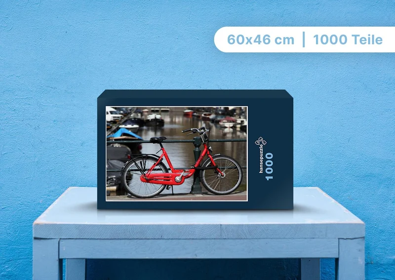 105068 Fortbewegung - Rotes Fahrrad Puzzle