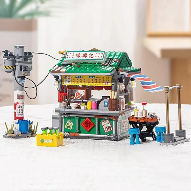 LOZ Ceative - Noodle Food Stall (665pcs)