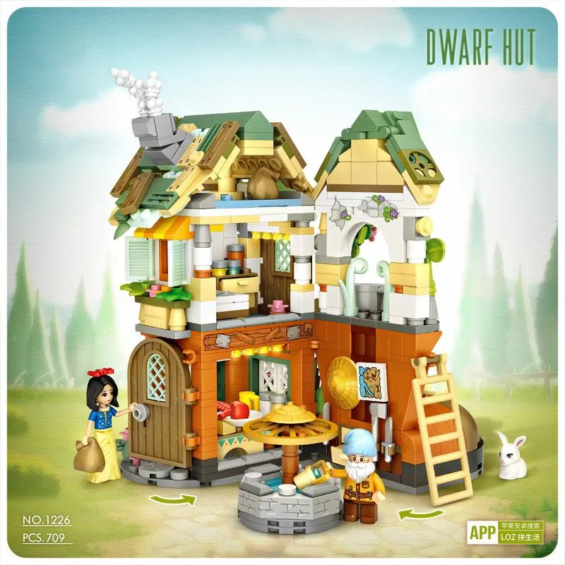 LOZ Block - Dwarf Hut (709pcs)