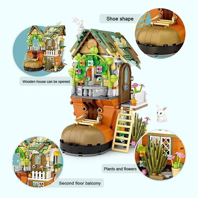 LOZ Block - Dwarf Hut (709pcs)