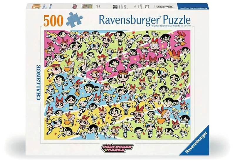 Ravensburger Challenge - Powerpuff Girls (500pcs)