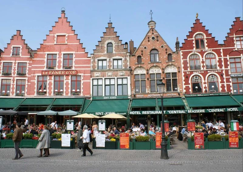 105532 Orte - Brügge Belgien Puzzle