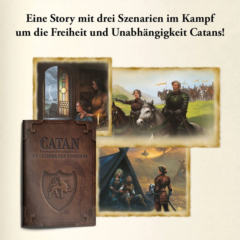 Catan - Die Legende der Eroberer (Szenarien für Städte & Ritter)