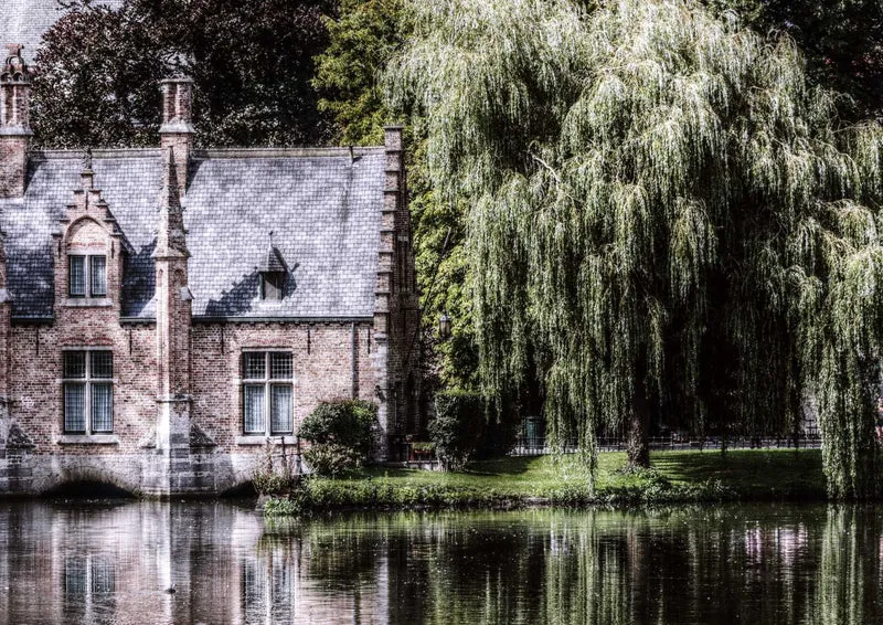 105666 Orte - Haus am See Puzzle