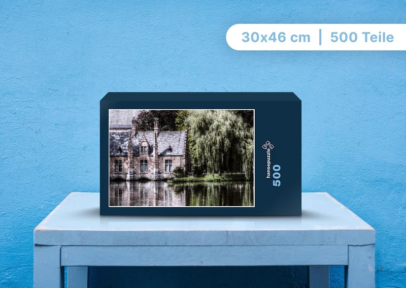 105666 Orte - Haus am See Puzzle