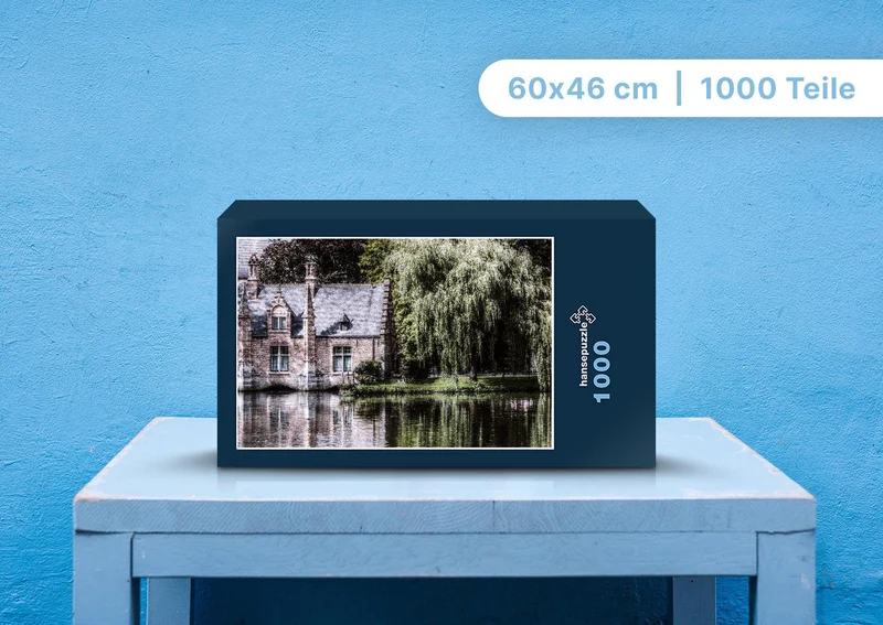 105666 Orte - Haus am See Puzzle