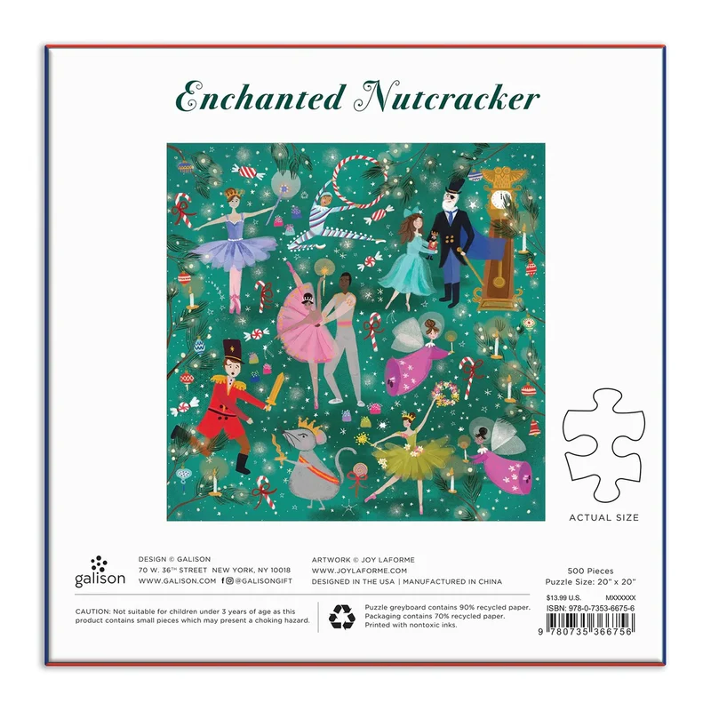PFG Enchanted Nutcracker, Joy LaForme (500pcs) (Usage/Used - PUZZLES FOR GOOD)