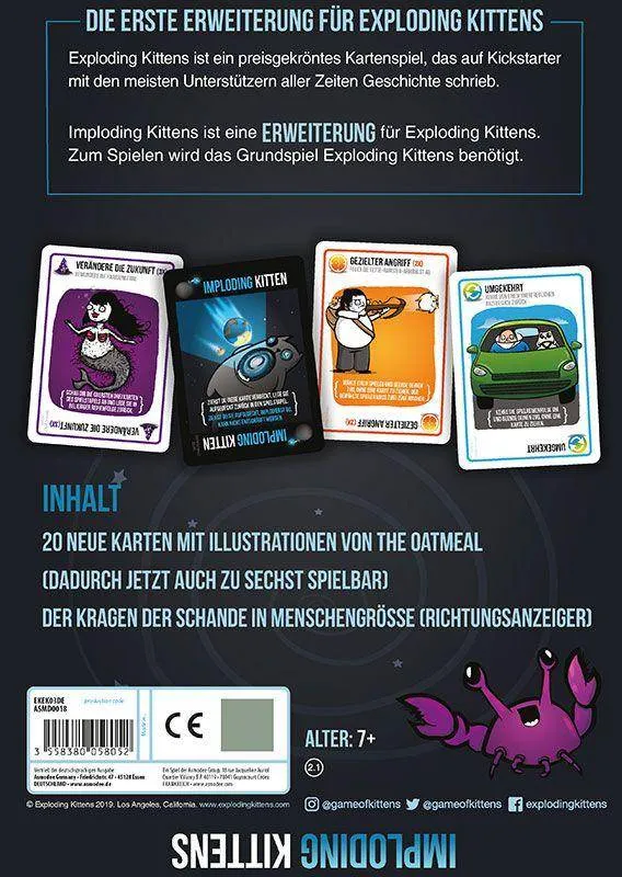 Exploding Kittens - Imploding Kittens [Erw.]