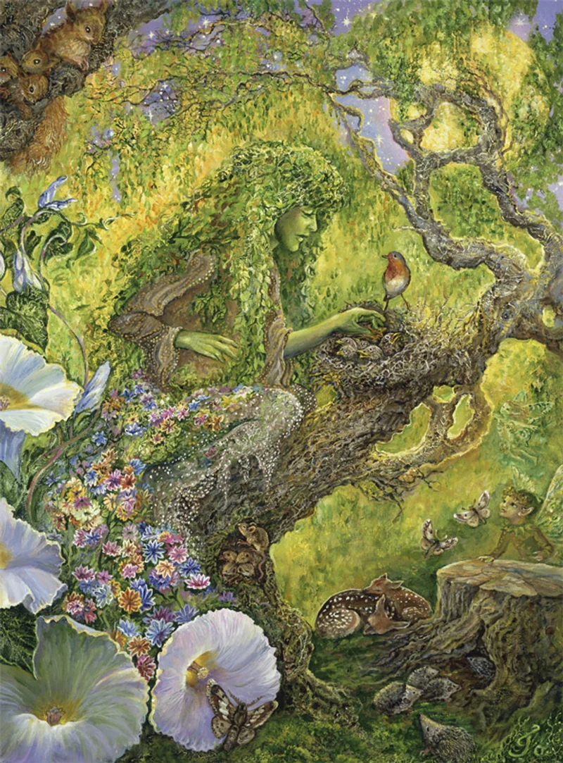 PFG Forest Protector, Josephine Wall (Glitter Edition) (1000pcs) (Usage/Used - PUZZLES FOR GOOD)