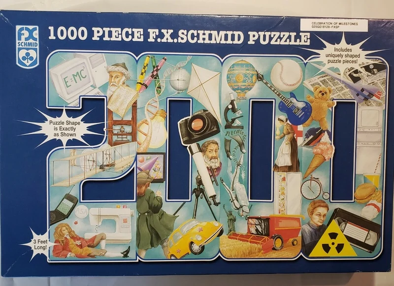 PFG 2000: A Celebration of Milestones (Shaped) (Usage/Used - PUZZLES FOR GOOD)
