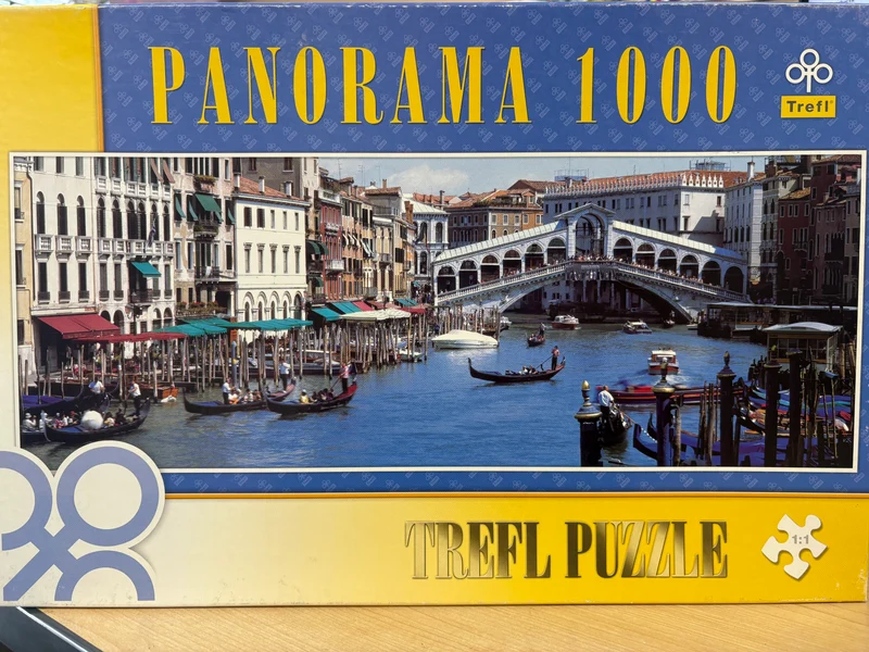 PFG Rialto Bridge, Venice Italy (Panoramic) (Usage/Used - PUZZLES FOR GOOD)