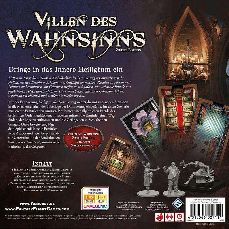 Villen des Wahnsinns 2. Ed.: Heiligtum der Dämmerung [Erw.]