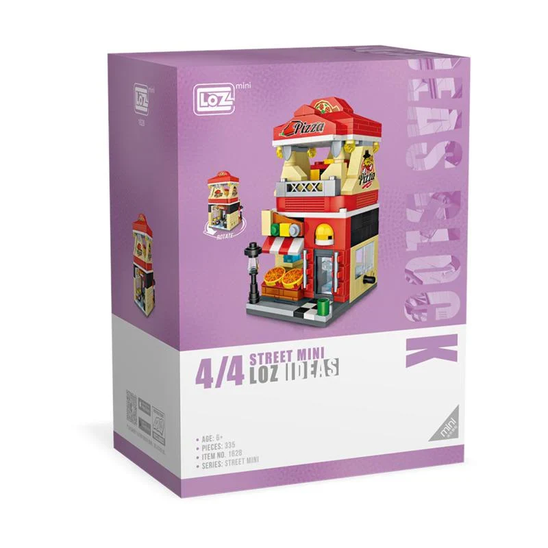 LOZ Blocks - Pizza Shop (335pcs)