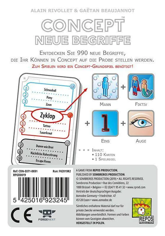 Concept - Neue Begriffe