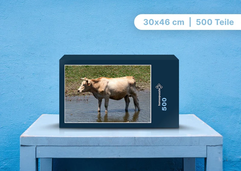 106370 Tierwelt - Kuh Puzzle