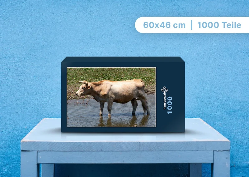 106370 Tierwelt - Kuh Puzzle