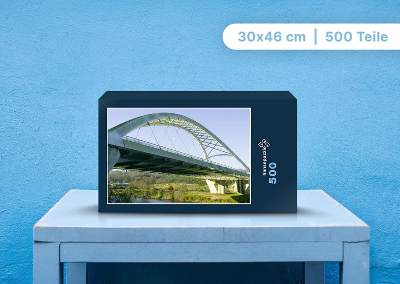 107843 Gebäude - Brücke Puzzle