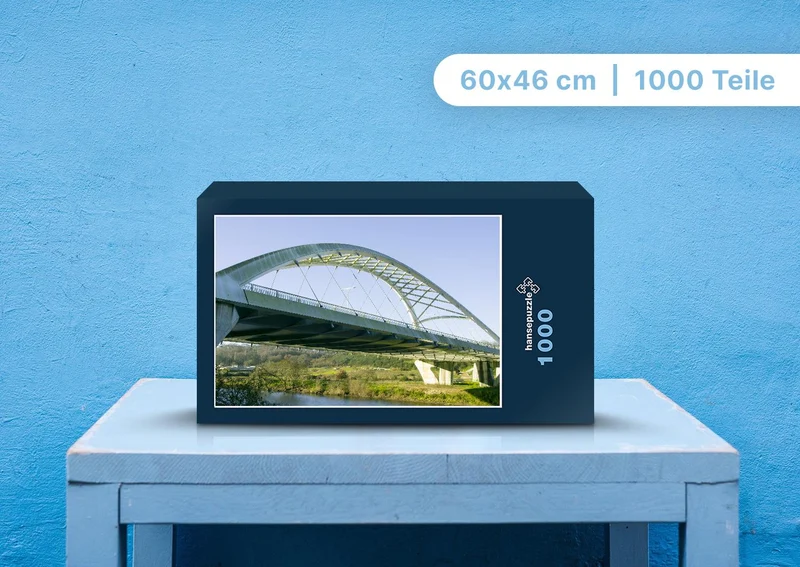 107843 Gebäude - Brücke Puzzle