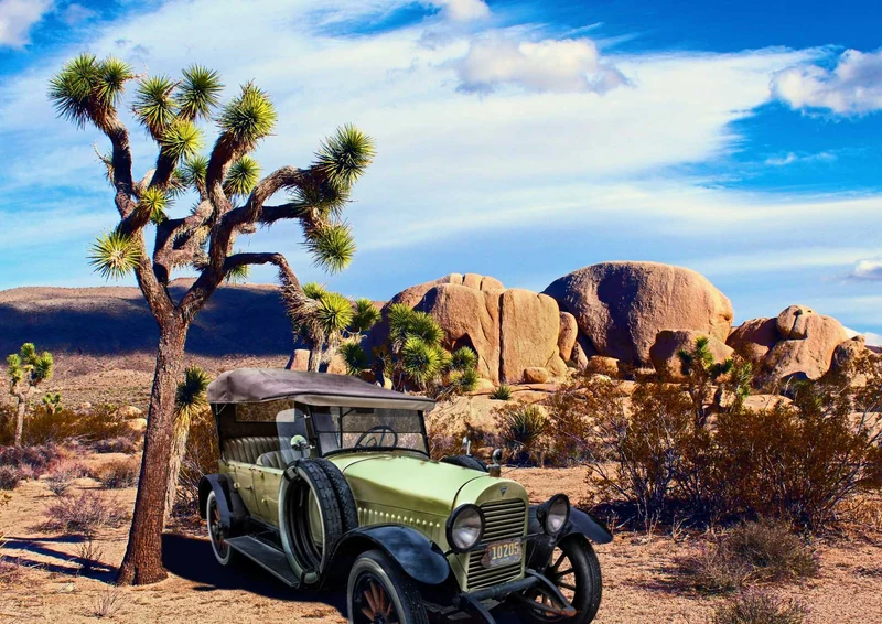 109859 Fortbewegung - Oldtimer Puzzle