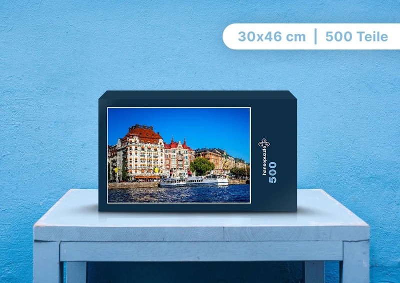 106100 Orte - Stockholm Puzzle