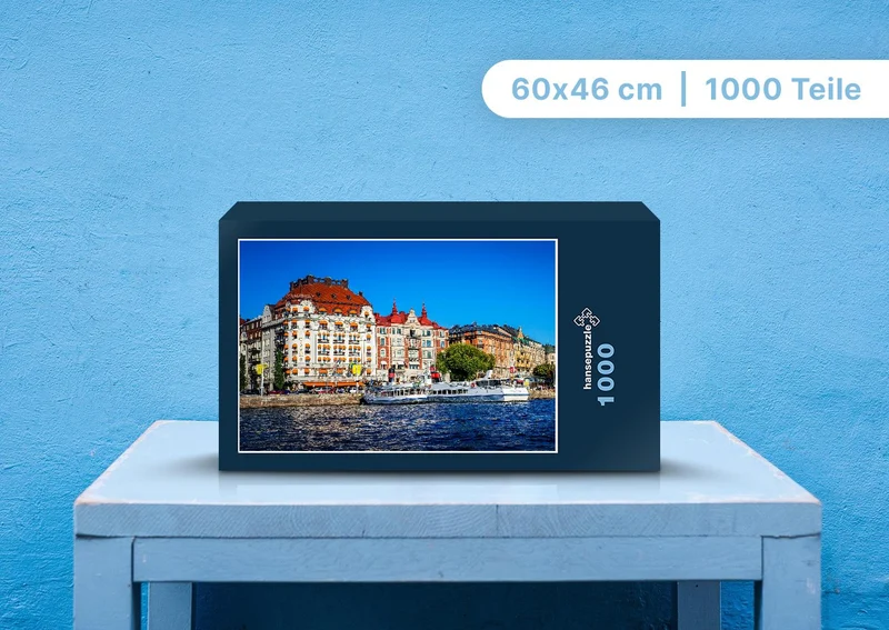 106100 Orte - Stockholm Puzzle