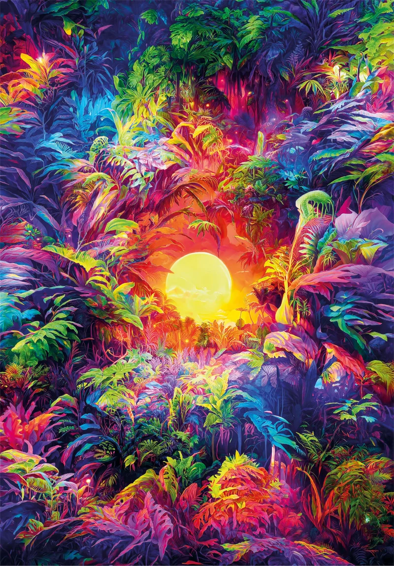Colorboom - Psychedelic Jungle Sunrise (500pcs)