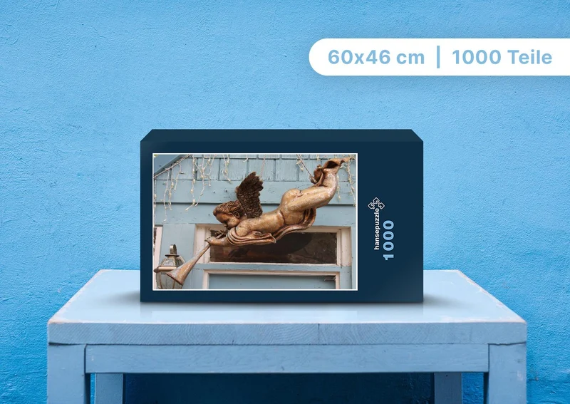 106694 Gebäude - Engel Puzzle