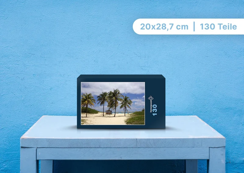 107902 Natur - Palmen am Strand Puzzle