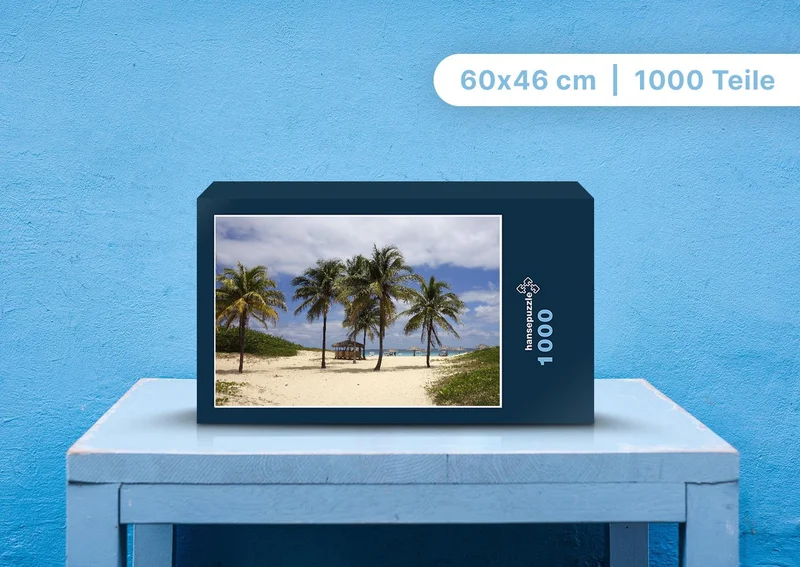 107902 Natur - Palmen am Strand Puzzle