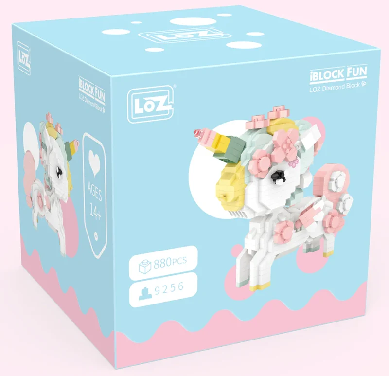 LOZ Cherry Blossom Unicorn (880pcs)