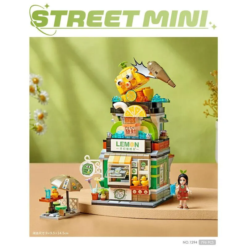 LOZ Bricks - Lemon Tea Shop - 1 of 2 (796pcs)