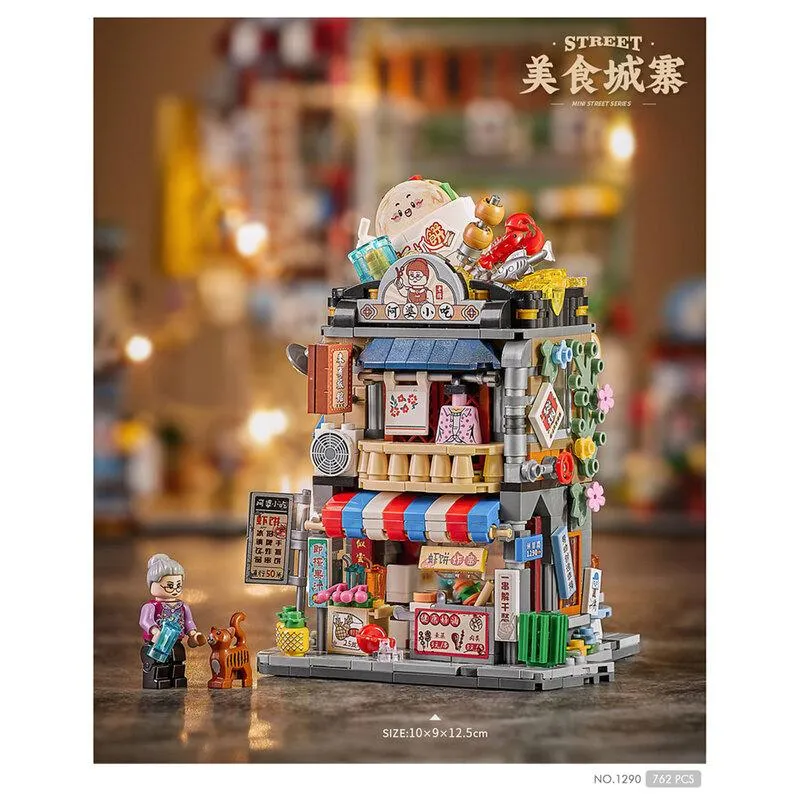 LOZ Bricks - Granny's Snack Bar - 1 of 4 (762pcs)