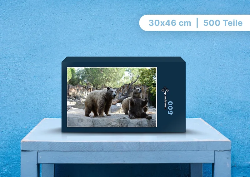 106191 Tierwelt - Bär Puzzle