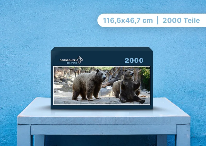 106191 Tierwelt - Bär Puzzle