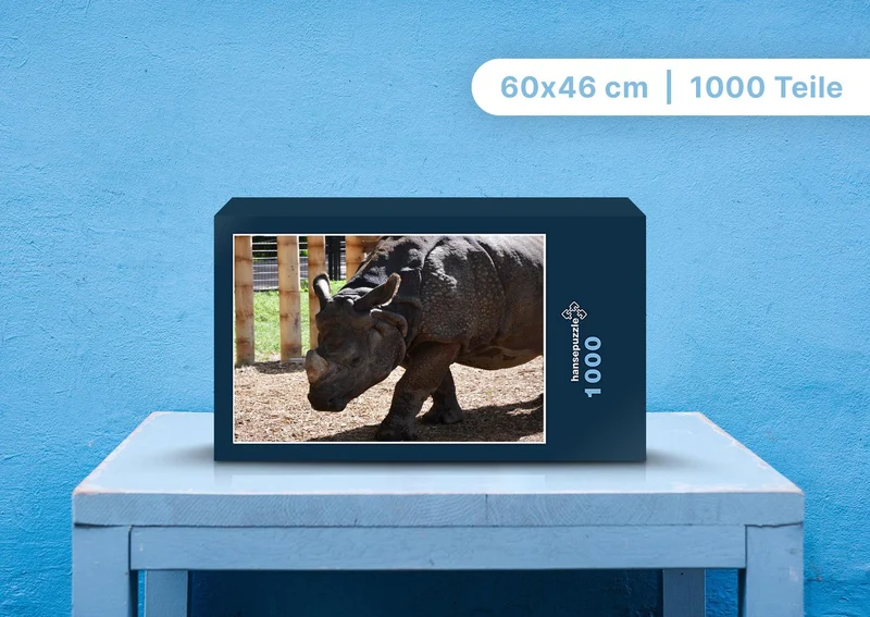 106213 Tierwelt - Nashorn Puzzle