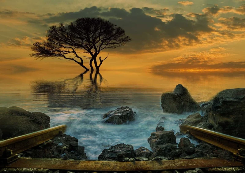 109681 Natur - Idyllische Landschaft Puzzle