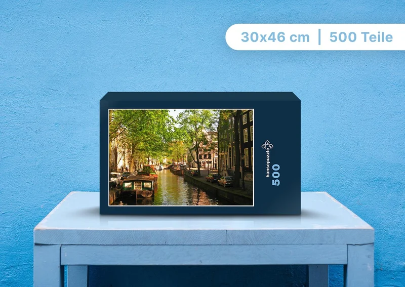 105324 Natur - Kanal in Amsterdam Puzzle
