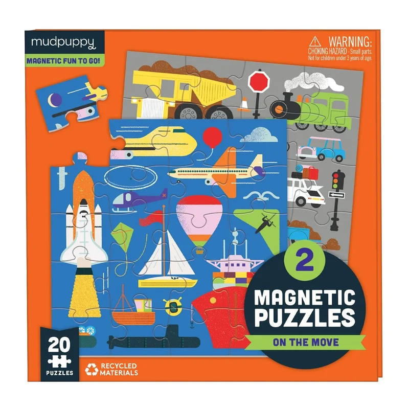 2 Magnetic Puzzles - On The Move