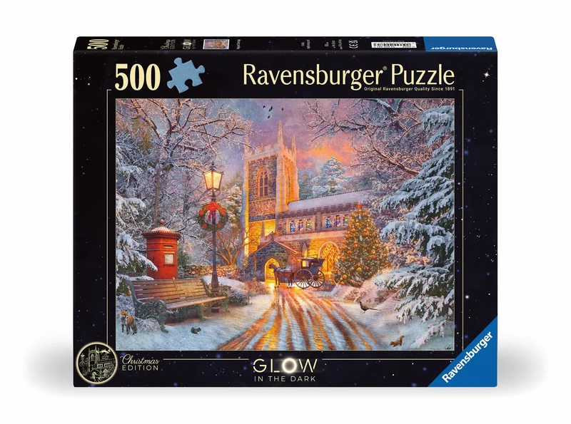 DMG Ravensburger Magical Christmas Starline (500pcs) (Glow-in-the-dark) (DAMAGED BOX)
