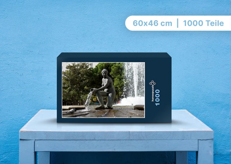106286 Gebäude - Brunnen Puzzle