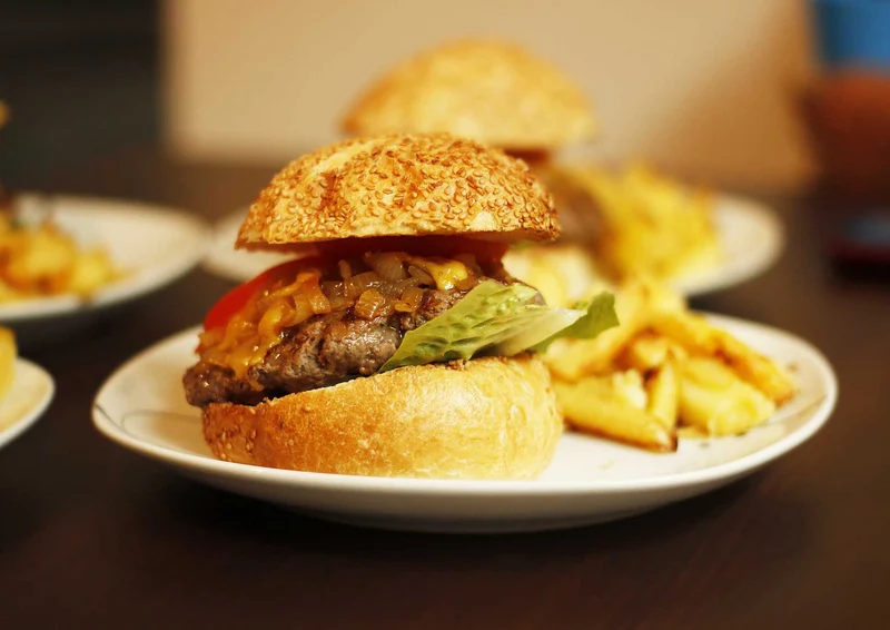 108408 Ernährung - Hamburger Puzzle