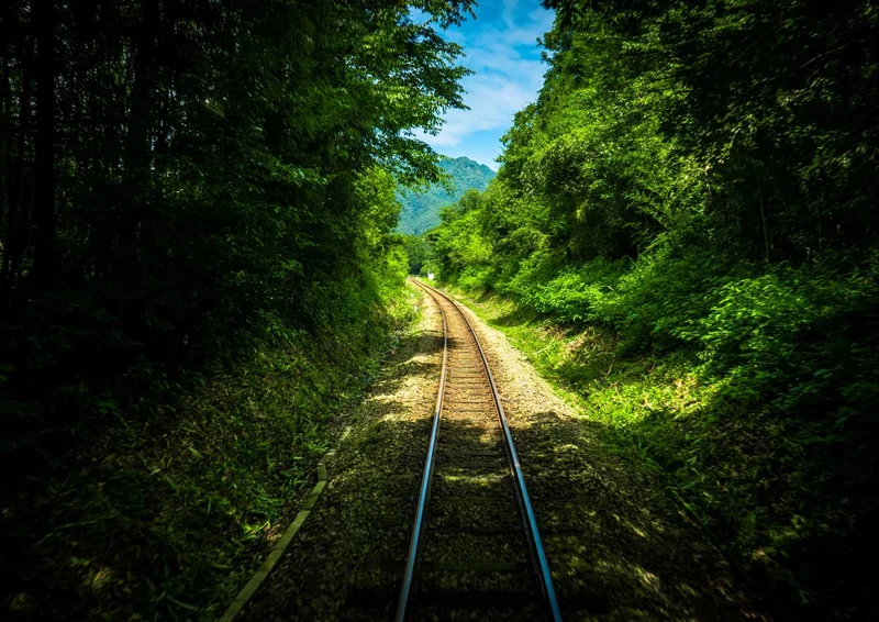 109081 Reisen - Eisenbahnschiene Puzzle