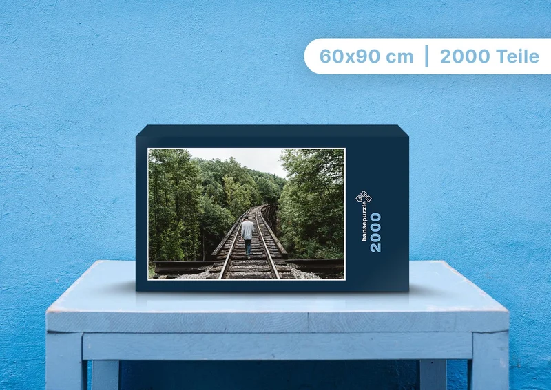 109051 Natur - Bahnschienen Puzzle