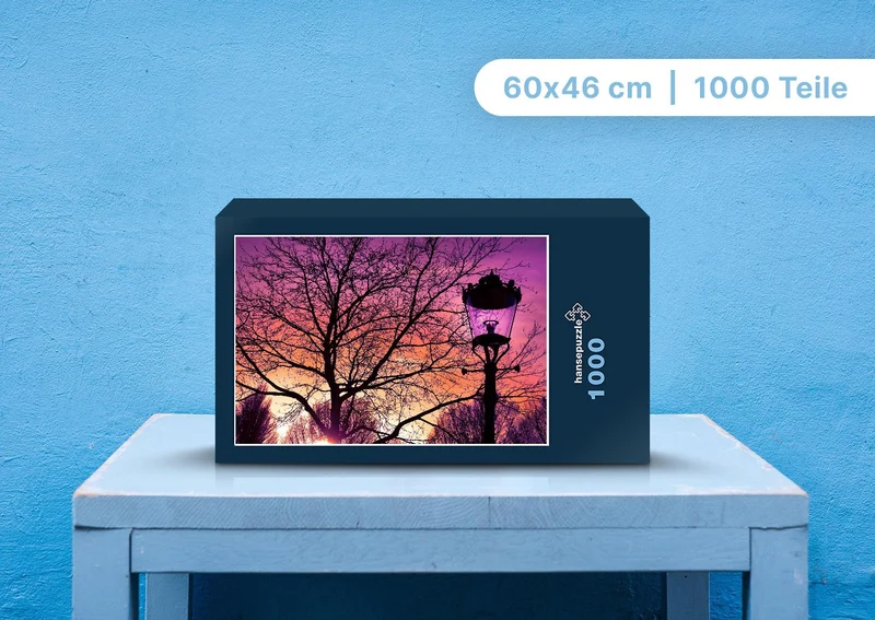 105414 Gebäude - Straßenlampe Puzzle
