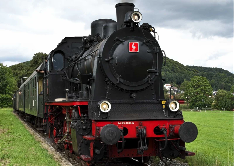 100940 Fortbewegung - Dampflokomotive Puzzle