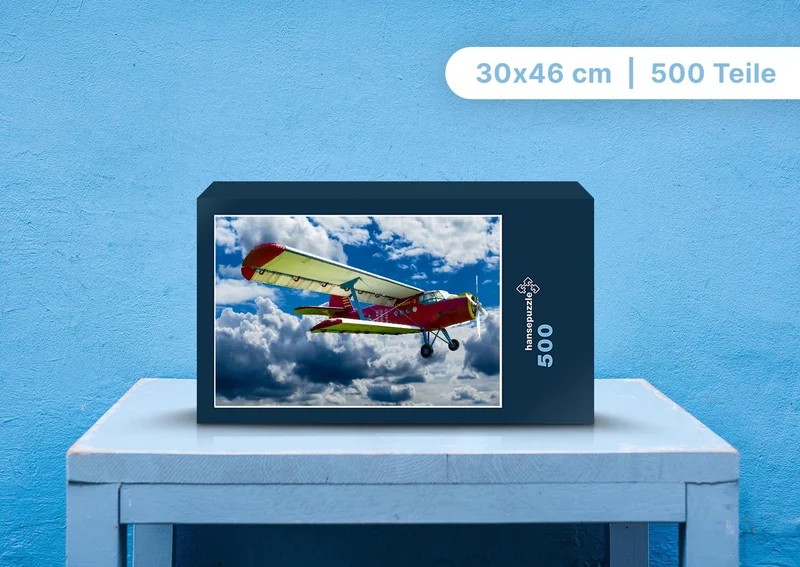 109915 Reisen - Propellerflugzeug Puzzle