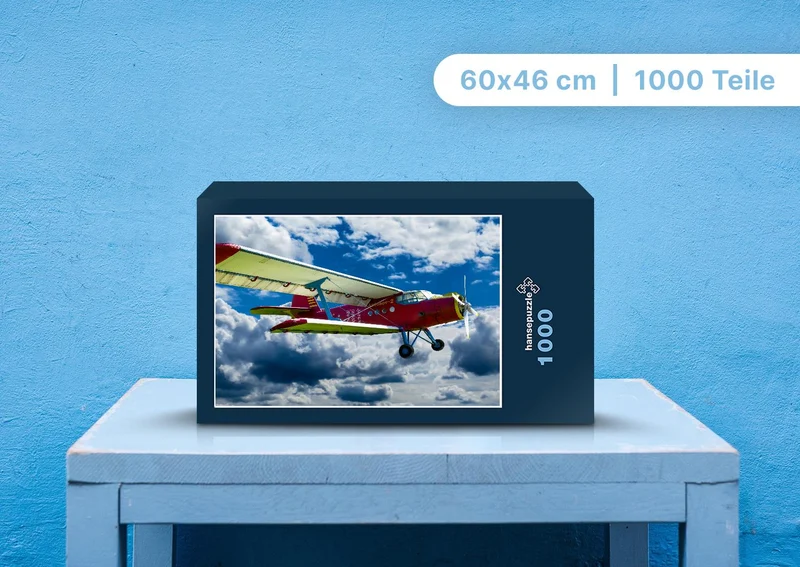 109915 Reisen - Propellerflugzeug Puzzle