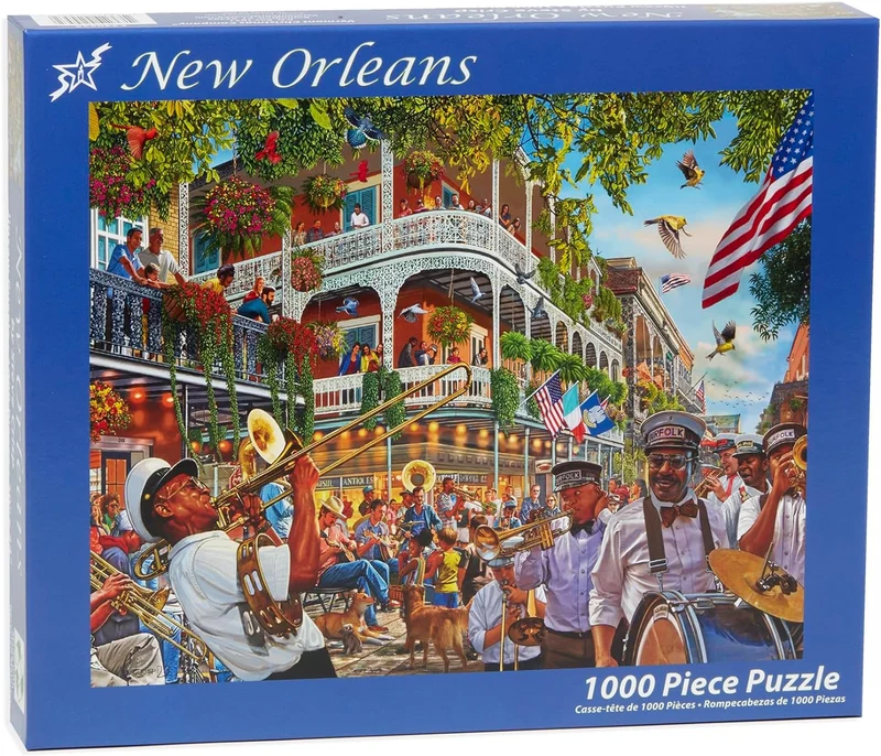PFG New Orleans, Steve Crisp (1000pcs) (Usage/Used - PUZZLES FOR GOOD)